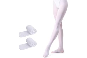 tanzdunsje Rajstopy baletowe dla dziewczynek kobiet 3 kolory różowy biały czarny