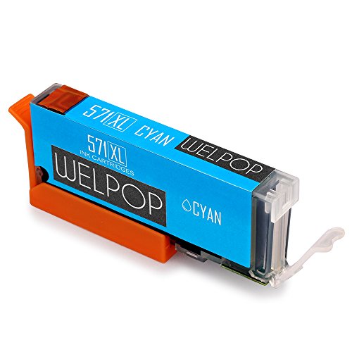 WELPOP Kompatibel Ersatz für Canon PGI-570XL/ CLI-571XL Druckerpatronen (3 Groß Schwarz,1 Klein Schwarz,1 Cyan,1 Magenta,1 Gelb) Hoher Reichweite Kompatibel mit Canon Pixma MG5700 MG5750 MG5751 MG5752 MG5753 MG6800 MG6850 MG6851 MG6852 MG6853 MG7700 MG7750 MG7751 MG7752 MG7753 TS6050 TS6051 TS6052 TS5050 TS5051 TS5052 TS5053 Drucker - 5