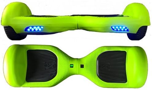 Official 6.5" UK Segboards Silicone Protective Cover for Hoverboard/Segway/Balance Board (Lime Green)