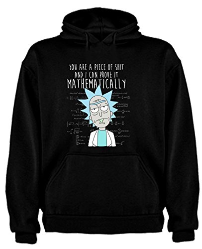 Sudadera de Rick and Morty Divertida Friky Smith Tiny niños 7-8Años 