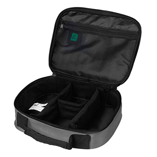 BAGSMART Elektronik Zubehör Organizer für Festplatte, USB, Kabel, Akku, Speicherkarten Grau - 2