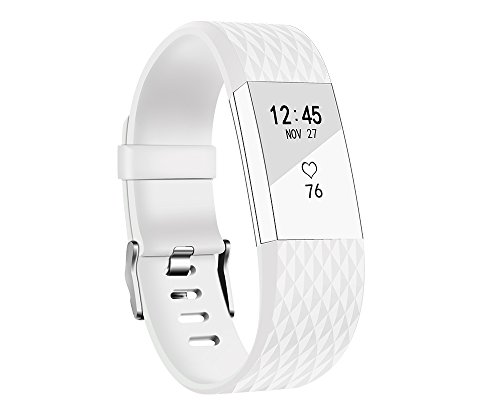 Ersatz Fitbit Charge 2 Armbänd, BeneStellar Ersatz Spezielle 3D Texturen Armband für Fitbit Charge 2