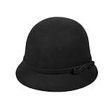 Vbiger Fedora Trilby Filzhut Damen Hüte Winter Hut...