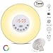 Produktbild Wake-up Light ,LiZhi Wake Up Wecker Sonnenaufgang Simulation Dämmerung Fading LED Licht Nachtlicht mit Natur Sounds, FM Radio, Touch Control