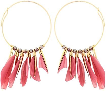 Gas Bijoux Women's Marly Hoop Earrings Blue One Size