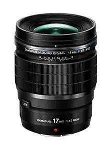 Olympus M Zuiko 17mm f1.2 PRO Lens, Black