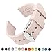 Produktbild Archer Watch Straps Silikon Uhrenarmband mit Schnellverschluss - Hellrosa, 18mm
