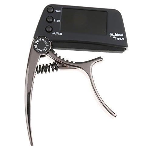 Generic TCapo20C Advanced Quick Change Key Capo Tuner for Electric Guitar Bass Ukulele Black RS.830 (53.00% Off) - Amazon