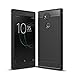 Produktbild Sony Xperia L2 Hülle,Stilvoller Fall ultra dünne Handyhülle GOGME [Carbon Fiber Series] Flexibles TPU Anti-Scratch Super Weiche Schutzhülle,Premium Silikon TPU Schale, perfekten Schutz Case Cover für Sony Xperia L2.schwarz
