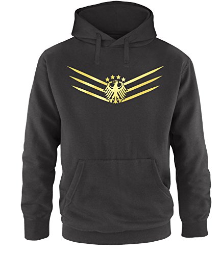 Luckja Deutschland Fanshirt EM 2016 Trikot M 02 Herren Hoodie