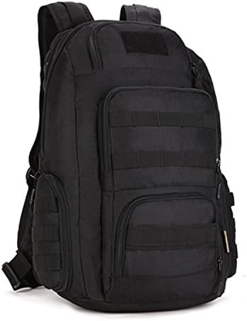 Protector Plus Military Tactical Backpack Small Rucksacks Hiking Bag Outdoor Trekking Camping Tactical Molle Pack Men Tactical Combat Travel Bag 40L , B
