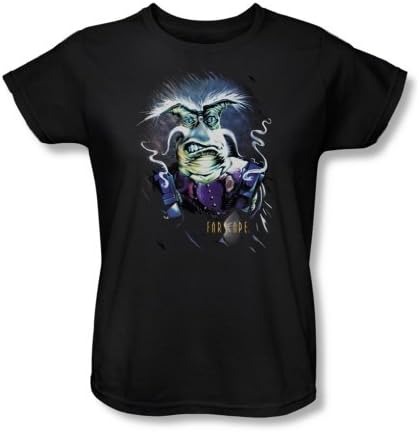 Farscape - Rygel Smoking Guns Womens T-Shirt In Black, Large, Black