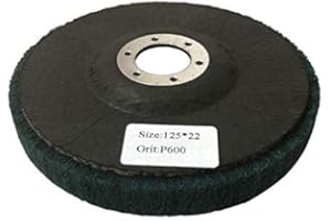 KUTLU DEUTSCHLAND GMBH 125mm Vlies Flies Polierscheiben 125x22,2mm Körnung 600