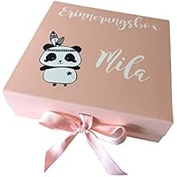 Erinnerunsbox | Erinnerungskiste Baby Geschenkbox Mädchen