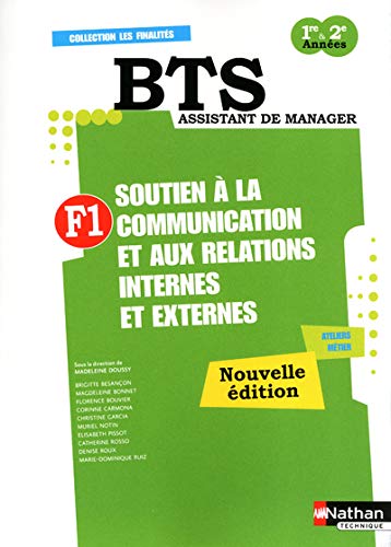 Télécharger Finalité 1 - Soutien à la communication et aux relations internes et externes Francais PDF