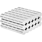 MNS Magneteksan Neodyum Mıknatıs &Oslash;5x5 mm - Yuvarlak G&uuml;&ccedil;l&uuml; Mıknatıs 25 Adet