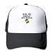 Produktbild Ask Me About My Book Sunscreen Mesh Baseball Caps Trucker Hat Women's Men Black