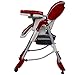 Baby High Chair Bordeaux Red Height Adjustable