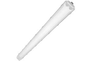 ‎LEDVANCE LEDVANCE Feuchtraumleuchte Gehäuse für 2xT8-LED-Lampen | aus robustem Plycarbonat (PC) grau, 150cm, geignet für SubstiTUBE EM/UN und SubstiTUBE Connected | DAMP PROOF HOUSING 1500 2x Lamp IP65