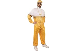 shoperama Bier Trainingsanzug für Damen und Herren JGA Kostüm Karneval Trash Party