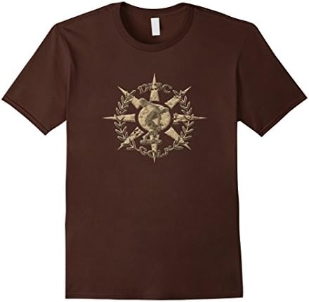 Disc Golf Discus Marble Glyph - Male Medium - Brown