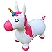Produktbild EinhornLiebe Hüpfpferd Hüpftier Einhorn weiß/pink inkl. Luftpumpe