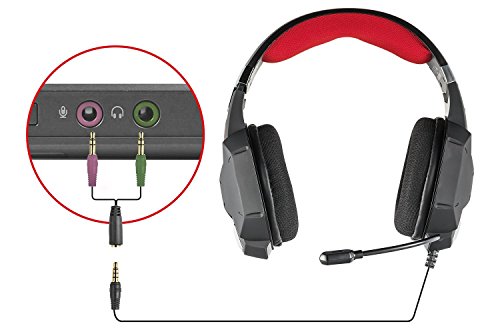 Trust GXT - Auriculares Gaming Stereo para PC  Color Negro