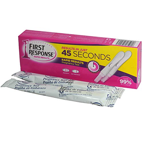 Primera respuesta rápida resultado prueba de embarazo-un paquete de 2 unidades