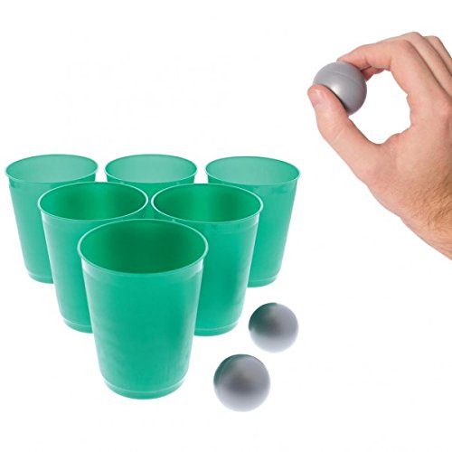 Preisvergleich Produktbild trendaffe Gin Tonic Pong Trinkspiel - Gin & Tonic Pong Saufspiel Partyspiel