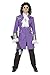Produktbild shoperama Herren-Kostüm Purple Prince Deluxe Rain Mantel Hemd Jacke Topqualität Karneval, Größe:60
