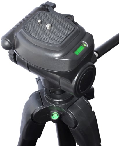 Trepied 75  195cm Heavy Duty Professionnel Universel Tete Fluide pour DSLR Appareil Photo Canon Nikon Sony Pentax