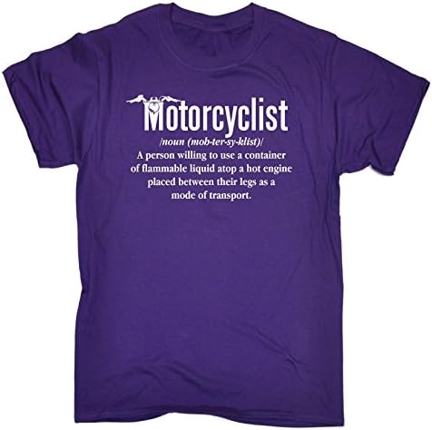 123t Men's Motorcyclist Noun Motorcycle T Shirt Motorbike Tee Motorcycling Bike Top leathers Helmet Boots Gloves Clothing Funny Birthday Gift Christmas Present T-SHIRT
