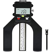 WOVELOT Professionelle Holzbearbeitung elektronische digitale Tiefenmesser 0-80mm Holzbearbeitung digitale Tiefenmesser