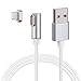 Produktbild Hemore 3-in-1-Ladekabel, Micro-USB, Ladekabel, iPhone High Speed, Daten-Ladekabel, syn Cord, 3 Adapter für iPhone, Ladekabel Micro USB