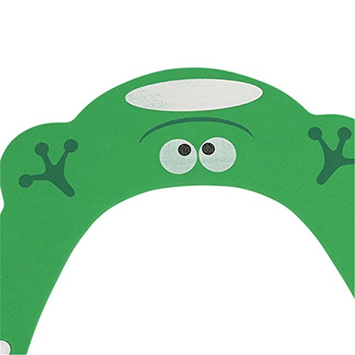 Lalang Kinder Baby Verstellbarer Shampoo Schutz Duschhaube Badekappe Ohrschutz Mütze Shampoo Schutz Shower Cap - 3