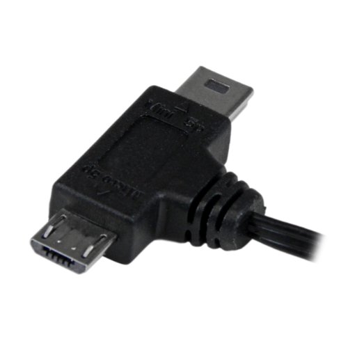 StarTech USBRETAUBMB Aufrollbares USB auf Micro USB und Mini USB Kabel - 4