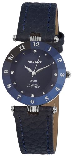 Akzent Damen-Uhren mit Polyurethan Lederband SS7323000014 Akzent Damen-Uhren mit Polyurethan Lederband SS7323000014