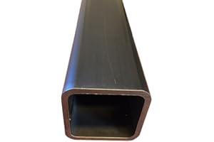 GÉNÉRIQUE LeMétal - Tube carré acier 40x40x3 mm (120 cms) - Longueur au choix de 50 à 300 cms