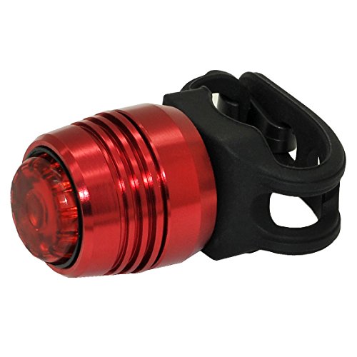 Aluminium LED Frontlicht Rücklicht,PUGO TOP USB Aufladbar 3 Leuchtmodi Wasserdicht Fahrrad Rücklampe Rad Licht Fahrradbeleuchtung Leuchte Helmlicht Warnlicht Leuchtmittel Lampen Set - 2