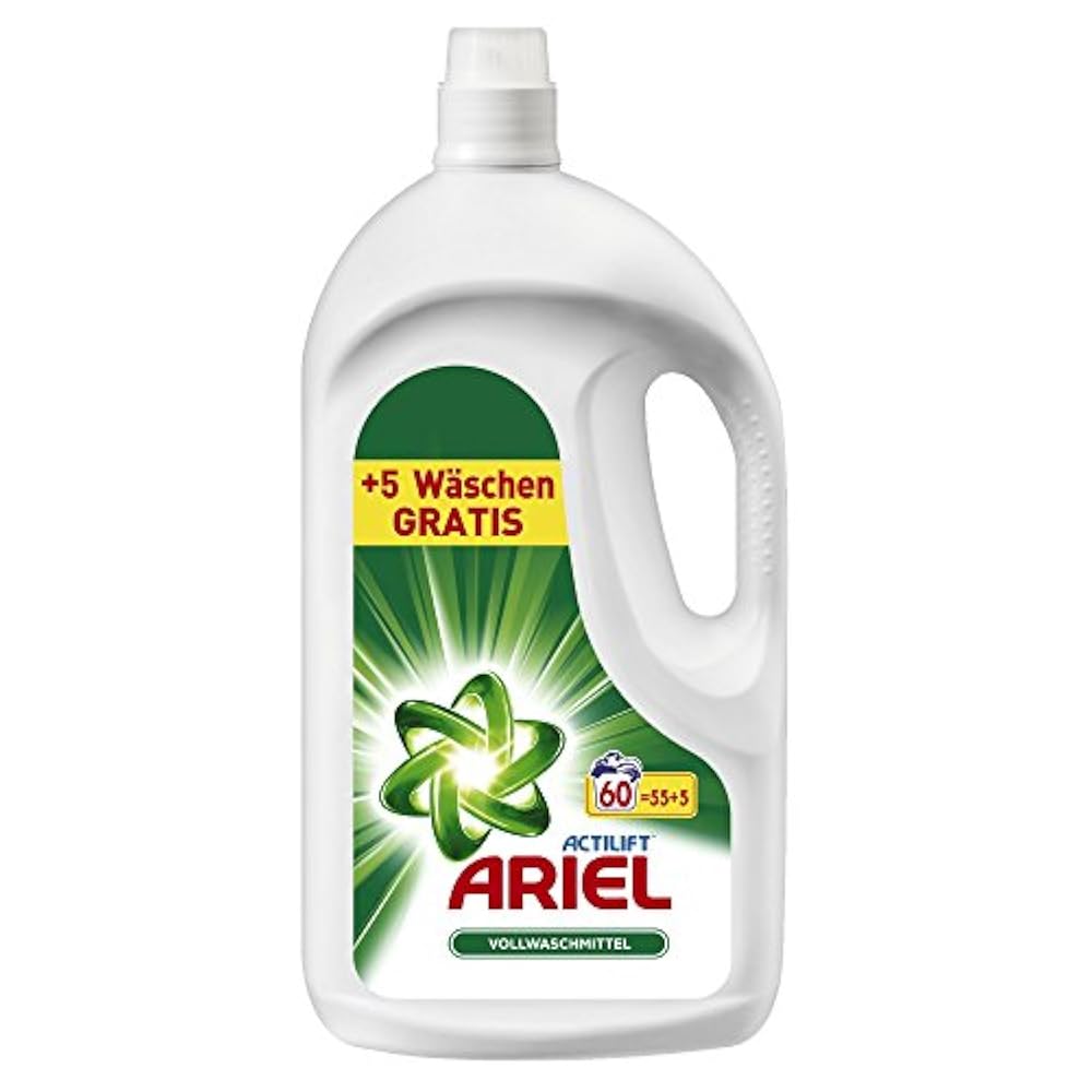 Ariel Flüssigwaschmittel Regulär 3.9 L, 3er Pack (3 x 60 Waschladungen)