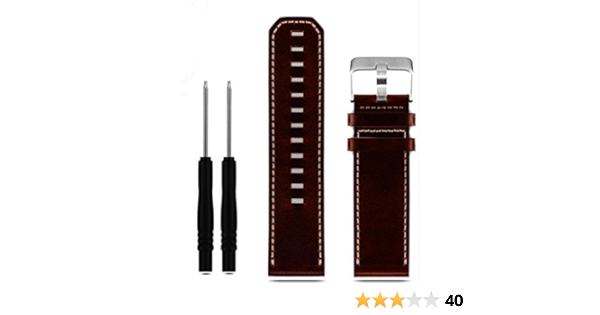 garmin fenix 3 leather strap