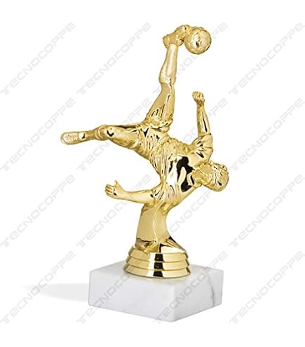 Trophée Gardien De Foot 15 Cm – Résine Colorée, Plaque Personnalisable Offerte