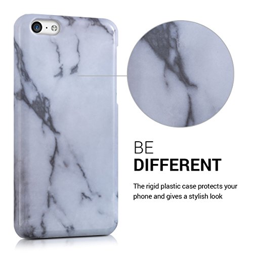 kwmobile Funda dura para Apple iPhone 5C - Hard Case de pl stico para m vil - Cover duro Dise o M rmol en blanco negro reviews kwmobile Funda dura para Apple iPhone 5C - Hard Case de pl stico para m vil - Cover duro Dise o M rmol en blanco negro