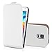 Produktbild High Quality Samsung S5 White Flip Wallet Synthetic Leather Case Cover with Two Card slots For Samsung S5 by G4GADGET®