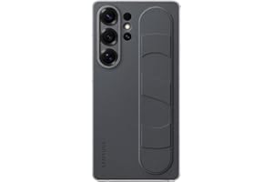 SAMSUNG Custodia nera per Galaxy S25 Ultra con cinturino e supporto