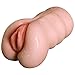 Produktbild Männliche realistische Masturbation - Silikon-vaginale Masturbation-Taschen-Handvibrator-Taschenlampe