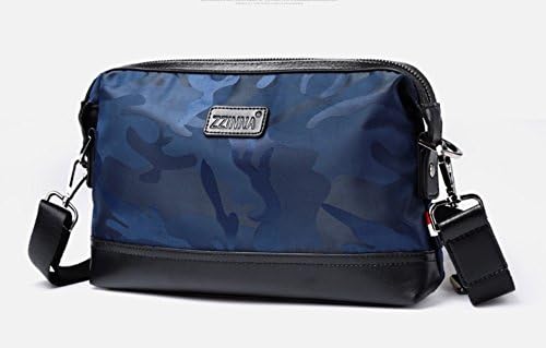 Otomoll Leisure Bag Canvas Multifunctional Handbag Satchel Bag,Blue Camouflage