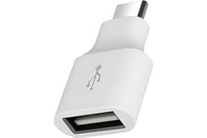 pluX USB 3.1 to USB C Adapter, High Speed Transmission USB C Male to USB Female Adapter,Thunderbolt 3 Type C to USB Adapter with OTG Support for Macbook Air/Pro/Ipad Pro