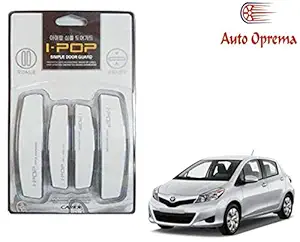 Auto Oprema I-pop Simple White Car Door Scratch Guard Protector (Set of 4)