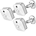 Price comparison product image 3 Pack Adjustable Camera Wall Mount Bracket, 360 Degree Protective Mounting Bracket Compatible with Blink XT Indoor/Outdoor Camera Security System (White)